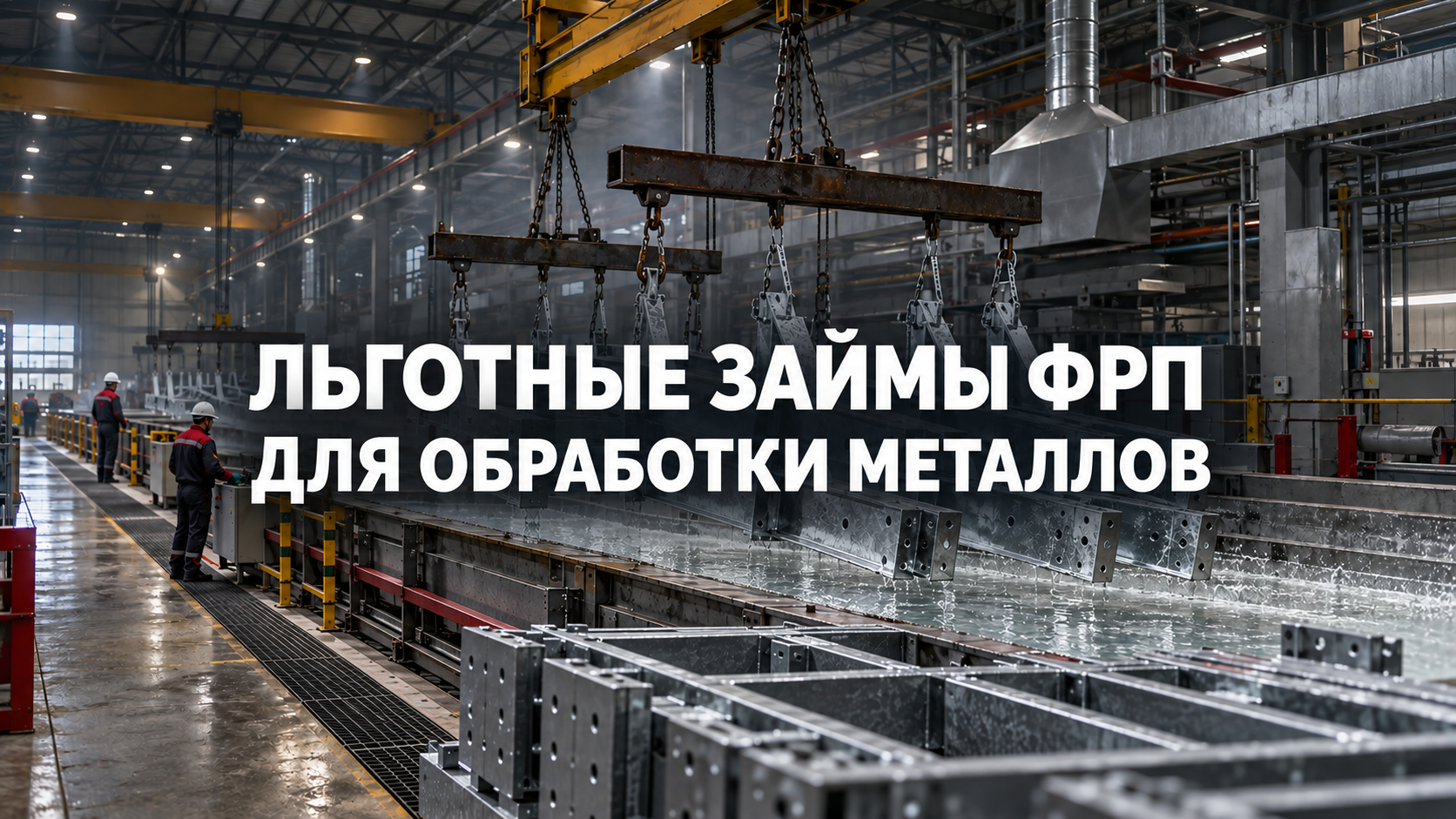 Займы ФРП для обработки металлов и нанесения покрытий