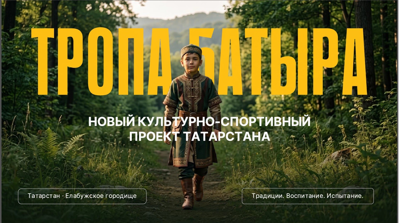 Продающая презентация культурно-спортивного проекта „Тропа Батыра“